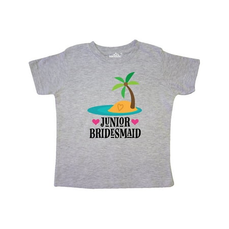 

Inktastic Junior Bridesmaid Hawaiian Wedding Gift Toddler Toddler Girl T-Shirt
