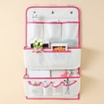 thumbnail image 6 of XIPYYKM 1 Pack Wall Hanging Storage Bag with Pockets, Locker Organizer Basket, Fabric Wall Organizer, Hanging Bag for Closet Door Bedroom Bathroom Office Home Kitchen, 6 of 9