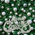 thumbnail image 5 of Dmlowu Merry Christmas Tree Ornaments - 6" Shiny Letter Christmas Ornaments for Xmas Tree, Hanging Christmas Decorations Pendant for Holiday Party, 5 of 5