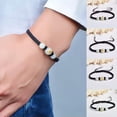 thumbnail image 2 of HOOUN 1pc Glow In The Dark Beads Round Luminous Stone Red Rope Bracelet Jewelry Gift-Dragon, 2 of 9