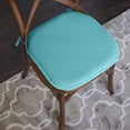 thumbnail image 2 of Cojín para silla Sweet Home Collection, espuma viscoelástica, paquete de 2, color verde azulado, 2 of 4