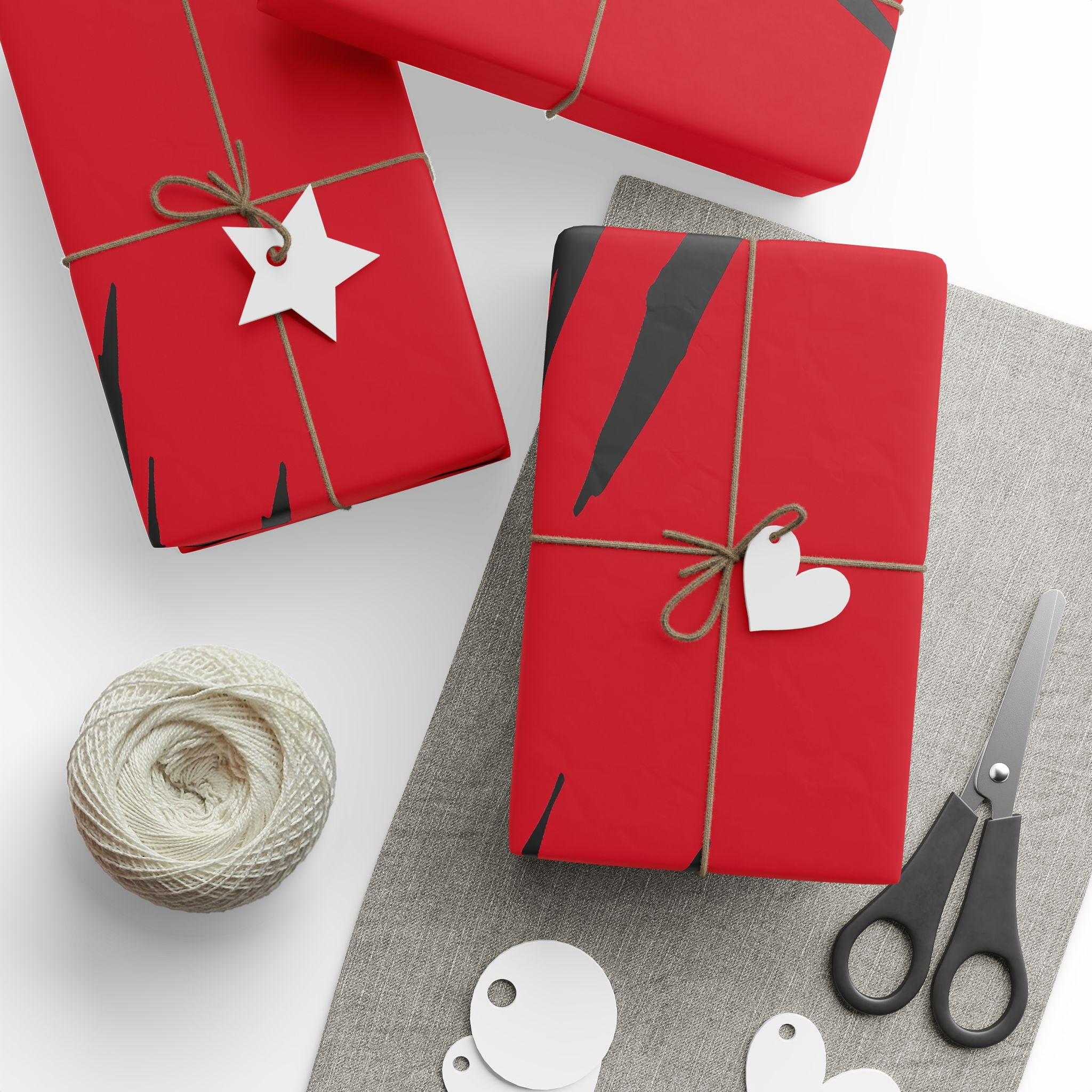 Effete Feline Claw Marks Scratch Gift Wrap Papers