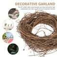 thumbnail image 5 of TOYMYTOY Gar Hangable Decor Wreath Rattan Diy Crafts Material Circular Coffee 1Pc, 5 of 5