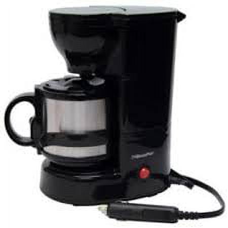 RoadPro 12-Volt Coffee Maker with Glass Carafe