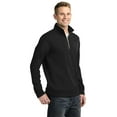 thumbnail image 4 of Sport-Tek Soft Shell ST291 Men's Repel 1/4-Zip Pullover, 4 of 6