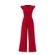 thumbnail image 1 of Mono de Mujer PRETTYGARDEN Rojo con Volantes y Mangas Casquillo XL, 1 of 6