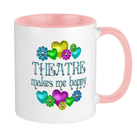 

CafePress - Theatre Happiness Mug - Ceramic Coffee Tea Novelty Mug Cup 11 oz
