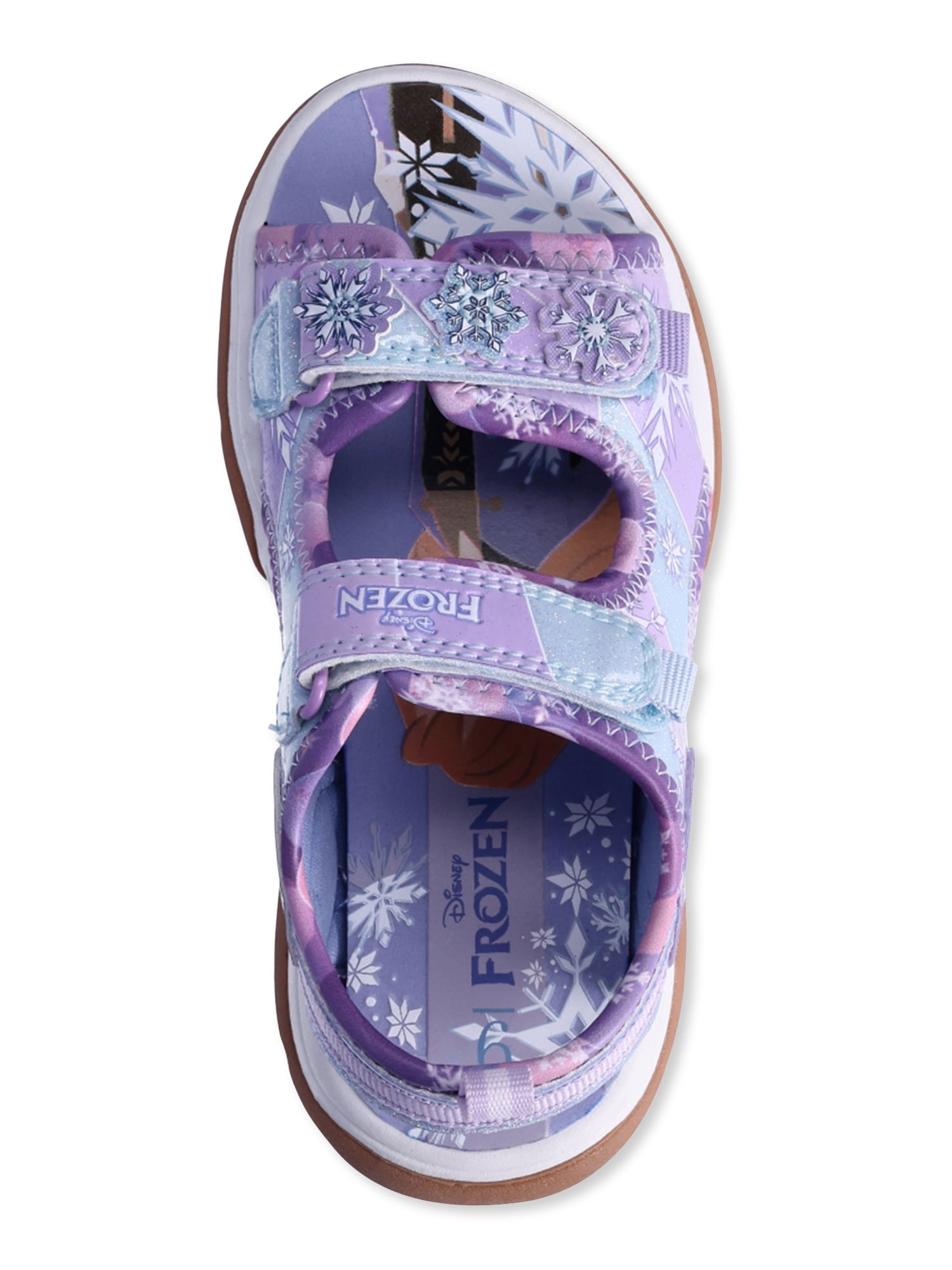 Disney Frozen Toddler Girls Anna and Elsa Sport Sandals