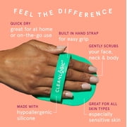 Cleanlogic Silicone Body Scrubber, Gentle Exfoliating Body Tool