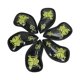 thumbnail image 1 of 6 fundas para cabezas de palos de golf con diseño de calavera de hierro, antideslizantes, para hombres y mujeres Verde, 1 of 9