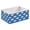 Baseball Pattern, variant on Fabric Storage Bins Foldable Cube For Home Organization Baskets Starry Sky Glowing Blue and Purple Dots