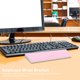 thumbnail image 5 of Almohadilla para el reposamuñecas del teclado Espuma viscoelástica Duradera Cómoda Alfombrilla de apoyo para guardamanos Ehuebsd Para estrenar, 5 of 8