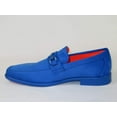 thumbnail image 4 of Men's TAYNO Shoes Soft Micro Suede Slip-on Loafer THE CAPRIO S Royal Blue, 4 of 8