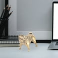 thumbnail image 5 of Solid Brass French Dog Figurine Elegant Desktop Ornament Decorative Sculpture for Home Décor Pet Lover, 5 of 6