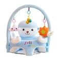 thumbnail image 1 of Funda de asiento de apoyo para sofá de bebé para aprender a sentarse cojín de silla de felpa sin relleno, 1 of 6