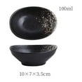 thumbnail image 2 of Ceramic Small Plate Egg Shaped Snack Bowl Sauce Bowls Seasoning Dish Clay Tableware, 2 of 6