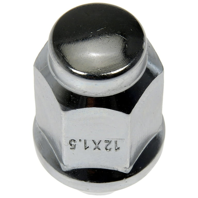 Dorman 611-136 Wheel Nut M12-1.50 Dometop - 19mm Hex, 37mm Length
