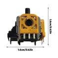 thumbnail image 3 of Sidaley Joy Stick Controlador de resistencia a la corrosión Rocker High Fit Rendimiento estable Joysticks analógicos Juego Accesorios Piezas Videojuegos y accesorios, 3 of 6