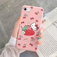 thumbnail image 3 of Funda de silicona suave para iphone, carcasa con diseño de Kuromi Melody, Sanrio, para iphone 7, 8 Plus, SE 2020, SE2020, 3 of 5