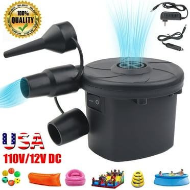 Airkoul Household Electric Air Pump Pump Inflator Deflator Cushions,Black