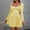 Yellow-Athletic-Women, variant on Zedker Women's Square Neck Long Sleeve Mini Dress Ruched Corset Waist Tiered Ruffle Hem A Line Short Party Dresses