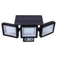 thumbnail image 2 of TIMIFIS Multihead Solar Wall Lights Stainless Steel Three Heads Human Sensor Outdoor, 2 of 8