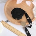 thumbnail image 3 of 4 Yards 0.79 Inch Wide Beige Cotton Ribbons Twill Strip Eyelet Tape Metal Grommet Trim Tone String Rings with 10M Cotton String Threads for Garment Accessories Beige, 3 of 6