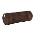 thumbnail image 1 of Easygdp Vintage Wood para Estuche de Lápices Cilíndrico de Cuero con Cremallera, Organizador de Lápices de Cuero para Escuela, Oficina y Viajes, 1 of 6