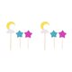 thumbnail image 2 of Naiovety 1 Set Cute Cake Decorating Supplies Crafts Exquisite Glitter Arts Party Star Moon Favors Tools and Edible Baking for DIY Como se muestra 2Conjunto, 2 of 6
