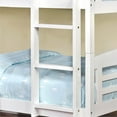 thumbnail image 4 of Furniture of America Golnessa Transitional Wood Simple sur Simple Lit Superposé en Blanc, 4 of 6