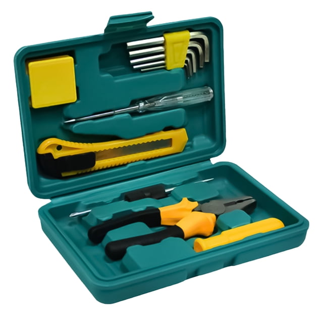 Sidaley Juego de herramientas de reparación de automóviles, 12 Uds., Kit de herramientas de Hardware Manual, caja de herramientas de ferretería para Automoción decorativa y accesorios Sidaley VI002694-00