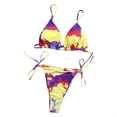 thumbnail image 4 of CEHVOM Maillot de Bain Deux Pièces pour Femmes, Mode Été, Imprimé, 4 of 5