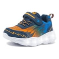 thumbnail image 4 of Tenis Luces Moda Niño Bubble Gummers Jafet 14-16 Azul Velcro azul marino 14, 4 of 9