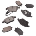 thumbnail image 3 of Ceramic Brake Set Front & Rear - Low Quiet Performance - 8 Piece Kit-Front Rear Ceramic Disc Brake Pads, 3 of 8