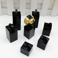 thumbnail image 5 of 7 Pieces Acrylic Stand Jewelry Display Holder, Rack Jewelry Exhibition Black Cuboid, 5 of 8