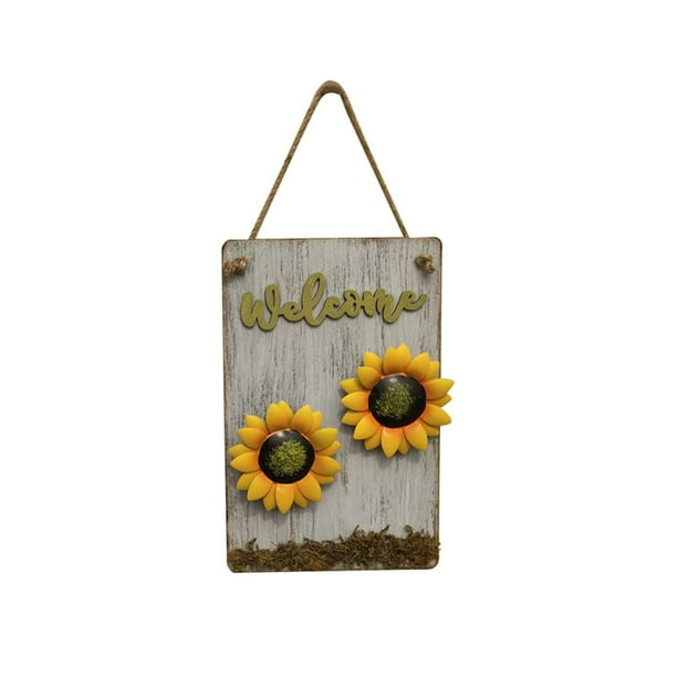 Pintura De Madera, Combinación De Flores De Sol De Hierro Forjado, Pintura Para Sala De Estar, Dormitorio, Bar, Decoración Colgante De Pared Vogacara HA043097-05