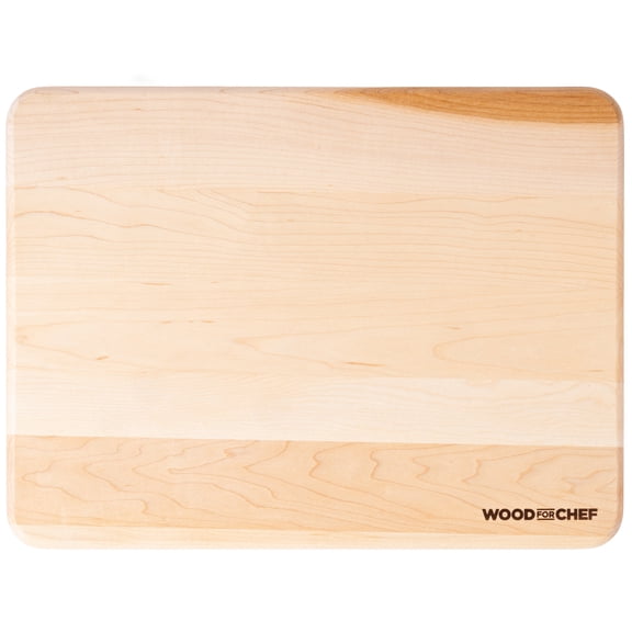 WoodFor Chef Mizu 3-Piece Maple Wood Cutting Board Set, Edge Grain Kitchen Chopping Blocks