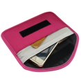 thumbnail image 1 of Bolsa de almacenamiento de teléfono móvil Bloqueador de RFID Teléfono móvil Singal Blindaje Cartera Llave Estuche para tarjeta de crédito Estuche Vogacara TX1117-04, 1 of 2