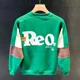 thumbnail image 2 of Sudaderas para hombre cuello redondo ropa de hombre sin capucha jersey letras cuello redondo top verde overfit algodón harajuku moda cálida, 2 of 4