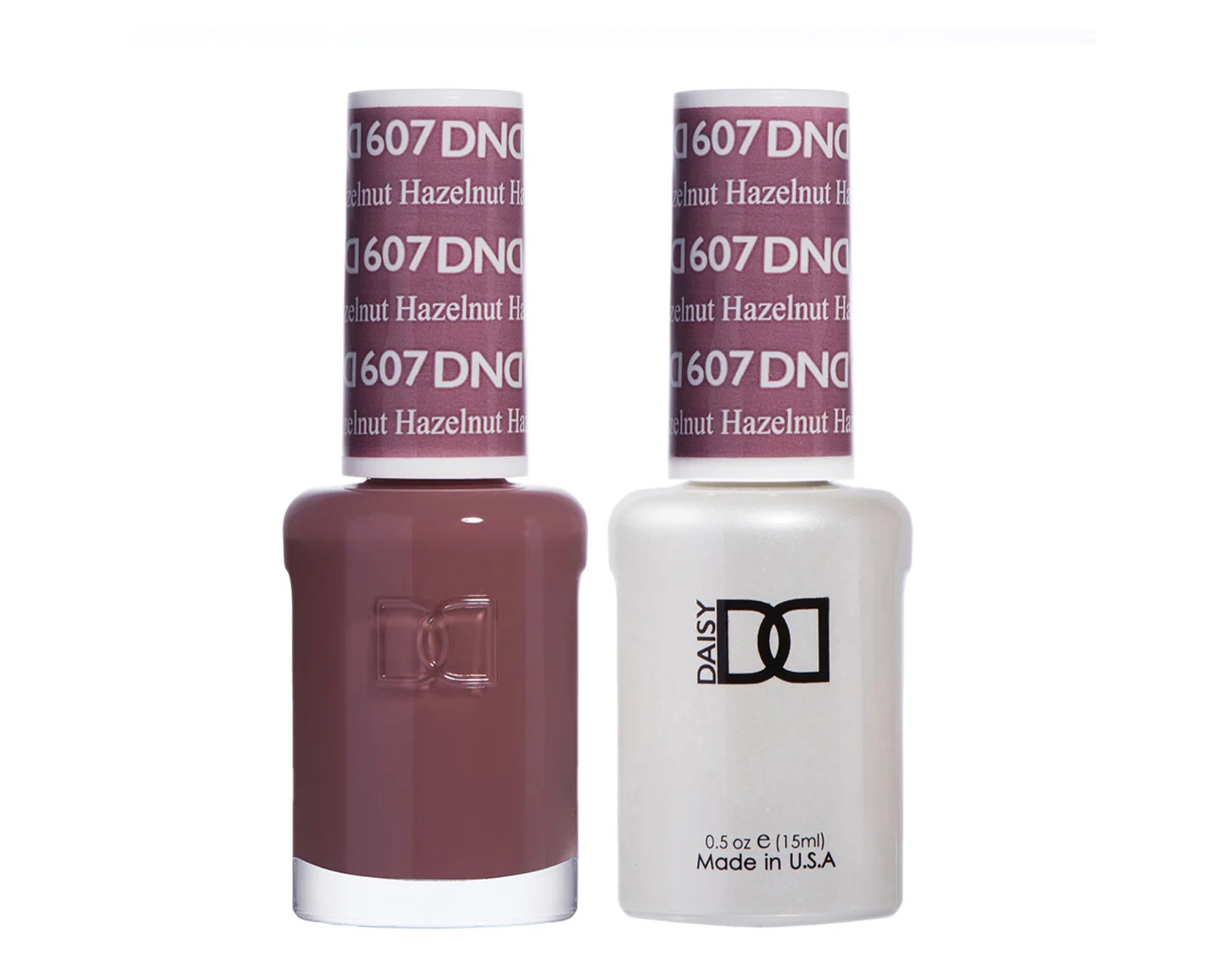 DND Duo Gel & Lacquer #443 Twinkle Little Star - Clear Glitter Polish Set, 0.5 Fl Oz