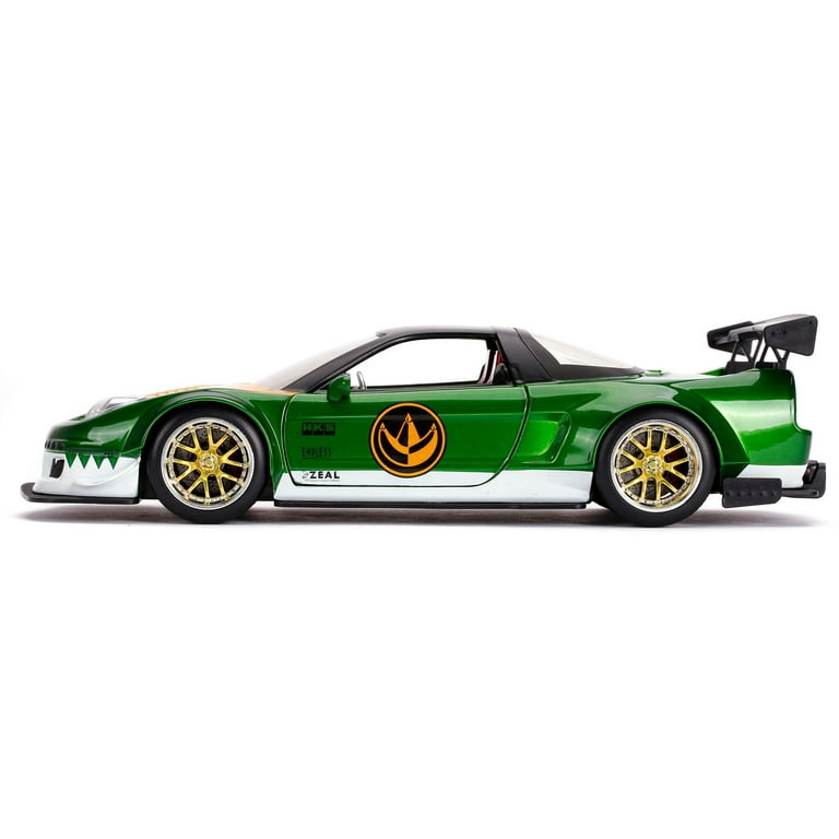 2002 Honda NSX Type-R Japan Spec with Power Rangers Ranger figure, Power  Rangers - Jada Toys 31909 - 1/24 scale Diecast Model Toy Car