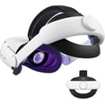 thumbnail image 1 of Head Strap For Oculus/meta Quest 2 Accessories Elite Strap For Enhanced Support And Comfort In Vr, 1 of 3