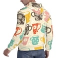 thumbnail image 6 of Sikiie Vintage Cup Men's Hoodie, Essentials Hoodie, Sweatshirt, Pullover Hooded Sweatshirt for Men-Small, 6 of 7