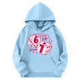 thumbnail image 5 of shqvo Girls Valentine's Day Hoodie, Heart Print Long Sleeve Pullover Hooded Sweatshirt for Kids (3-14Y), 5 of 6