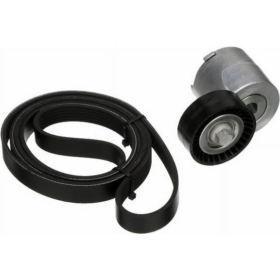 Serpentine Belt Drive Component Kit - Compatible with 2015 - 2019 Subaru Outback 2.5L H4 GAS 2016 2017 2018