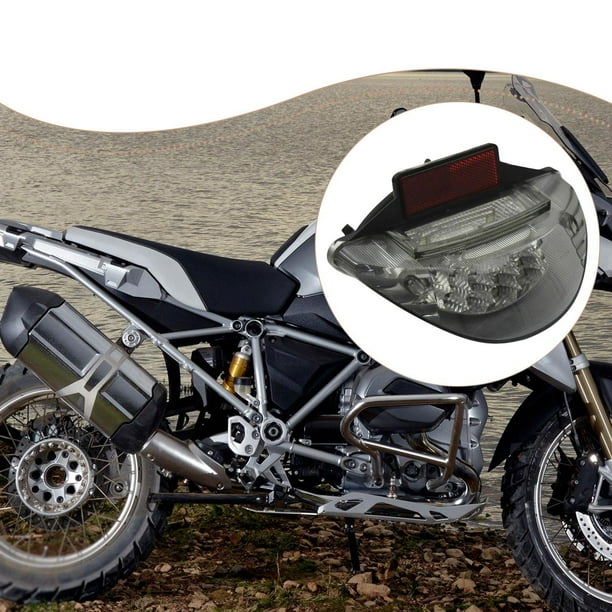 Luz trasera de motocicleta, luz LED trasera de rendimiento, lámpara de señal de modificación, de freno para