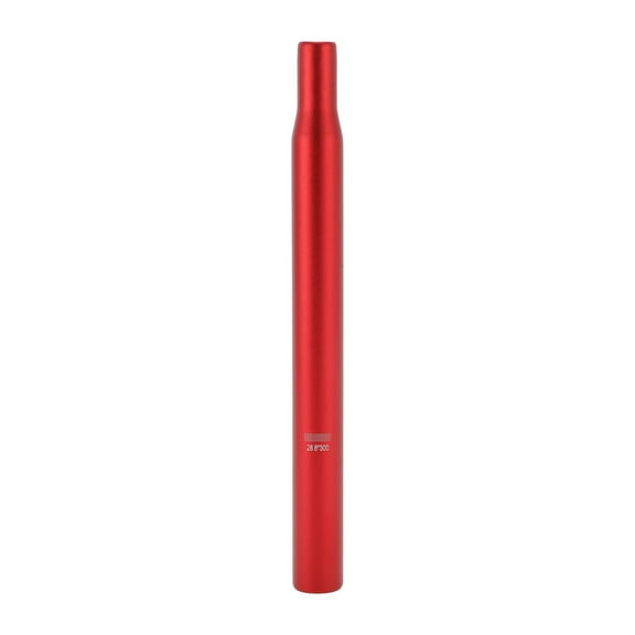 Unique Bargains Bike Seat Posts 28.6x300mm Bike Saddle Post Seat Tube Aluminum Alloy Red Lightweight