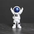 thumbnail image 4 of BNNG Astronaut Figurines Cake Topper Astronaut Figure Toys Outer Space Cake Decoration Space Desktop Ornaments Miniature Astronaut Action Statue Spaceman Model Display for Desk Shelf Decor, 4 of 9