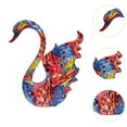 thumbnail image 6 of TISHITA Swan Statue Animal Sculpture Creative Collection Tabletop Ornament Decorative Figurine for Table Centerpiece Desk Living Room Letters, 6 of 8