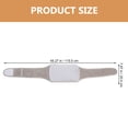 thumbnail image 3 of Shisuyan 1 Set Reliable Hot Water Bottle with Plush Heating Pad Indoor Use Light Grey, 3 of 8
